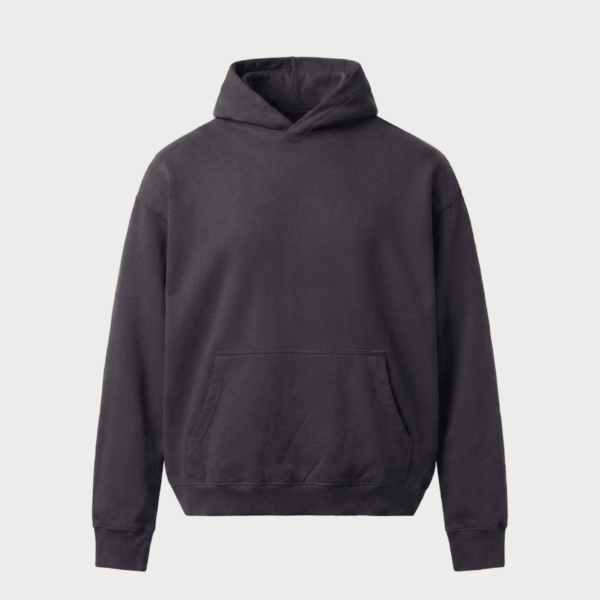 ORGANIC HOODIE VINTAGE BLACK
