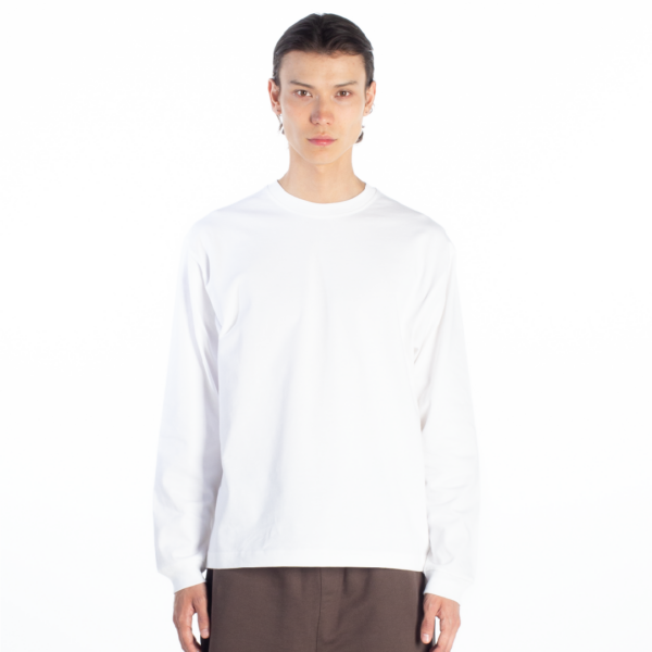 White Adult Long Sleeve Tshirt 64400 - TSHIRTKING