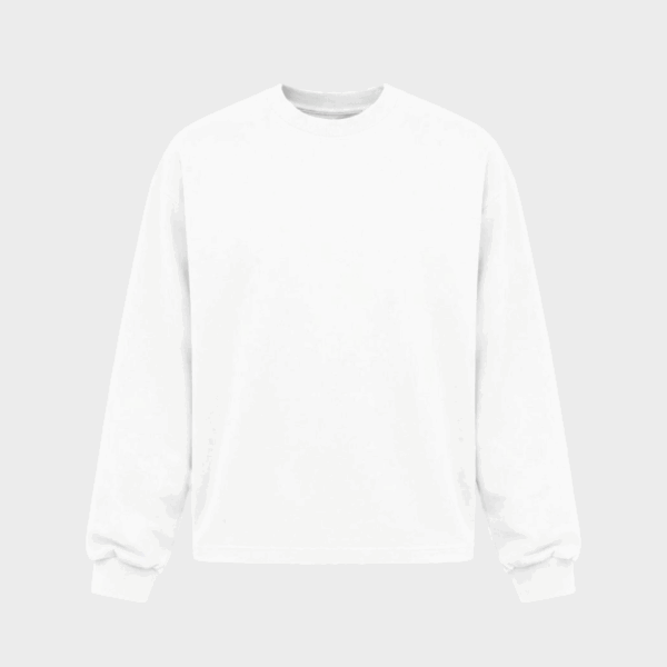ORGANIC LONGSLEEVE WHITE