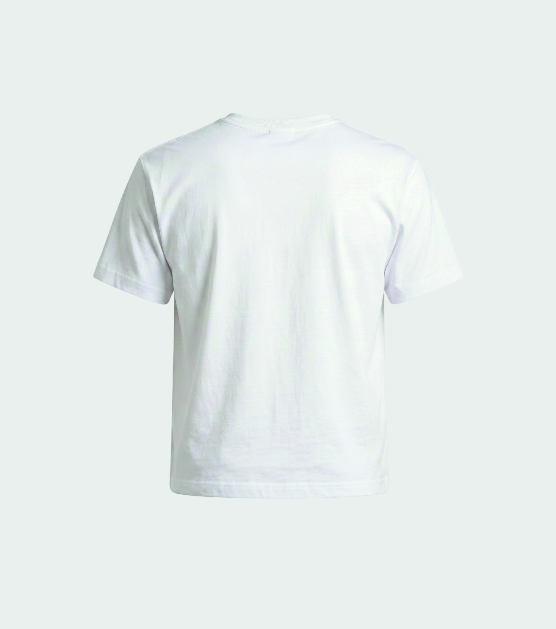 ESSENTIAL CROPPED T-SHIRT WHITE - STUDIOS TC